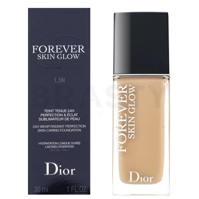 Dior (Christian Dior) Diorskin Forever Fluid Glow течен фон дьо тен 1,5N Neutral 30 ml