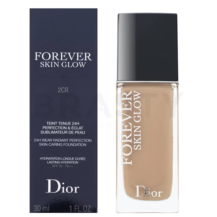 Dior (Christian Dior) Diorskin Forever Fluid Glow течен фон дьо тен 2CR Cool Rosy 30 ml