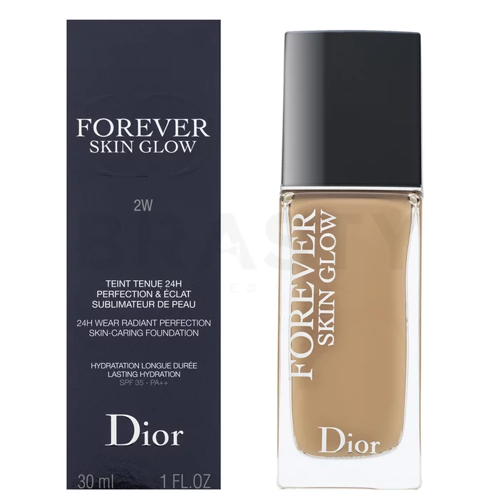 Dior (Christian Dior) Diorskin Forever Fluid Glow течен фон дьо тен 2W Warm 30 ml