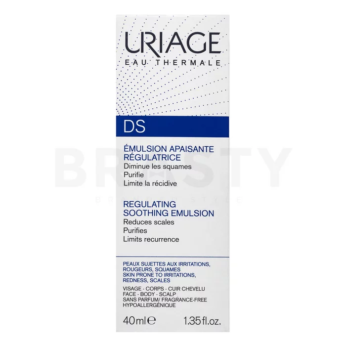 Uriage D.S. Regulating Soothing Emulsion łagodząca emulsja przy łojokotowym zapaleniu skóry 40 ml