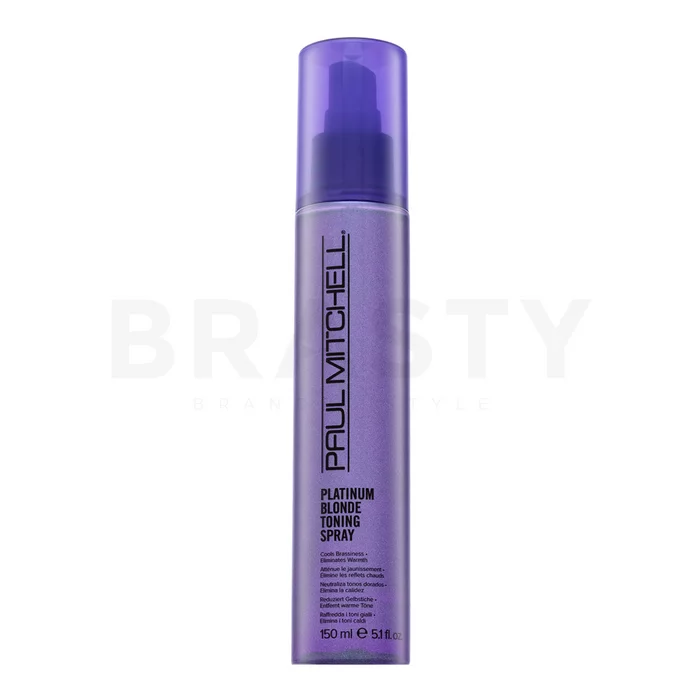Paul Mitchell Platinum Blonde Toning Spray stylingový sprej pro platinově blond a šedivé vlasy 150 ml