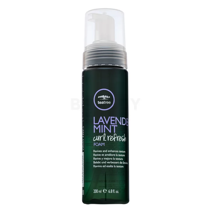 Paul Mitchell Tea Tree Lavender Mint Curl Refresh Foam pěnové tužidlo pro vlnité a kudrnaté vlasy 200 ml