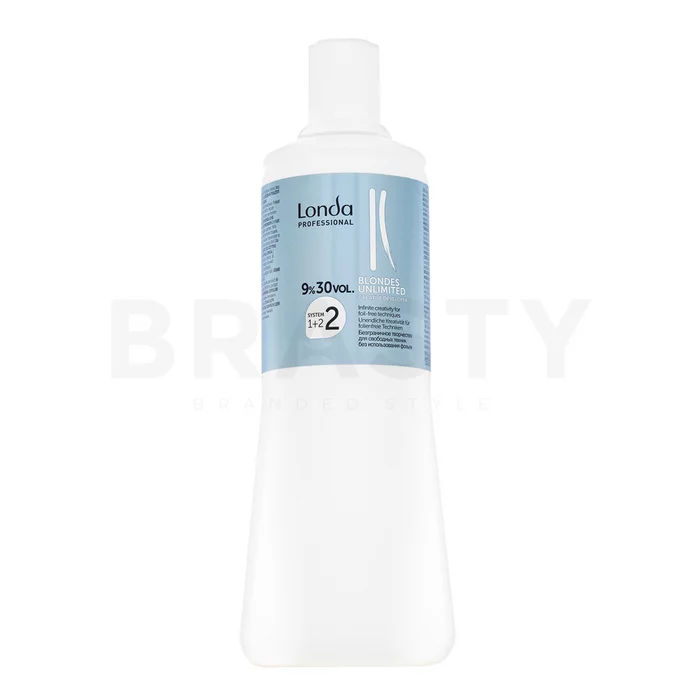 Londa Professional Blondes Unlimited Creative Developer 9% Vol.30 vyvíjecí emulze 1000 ml