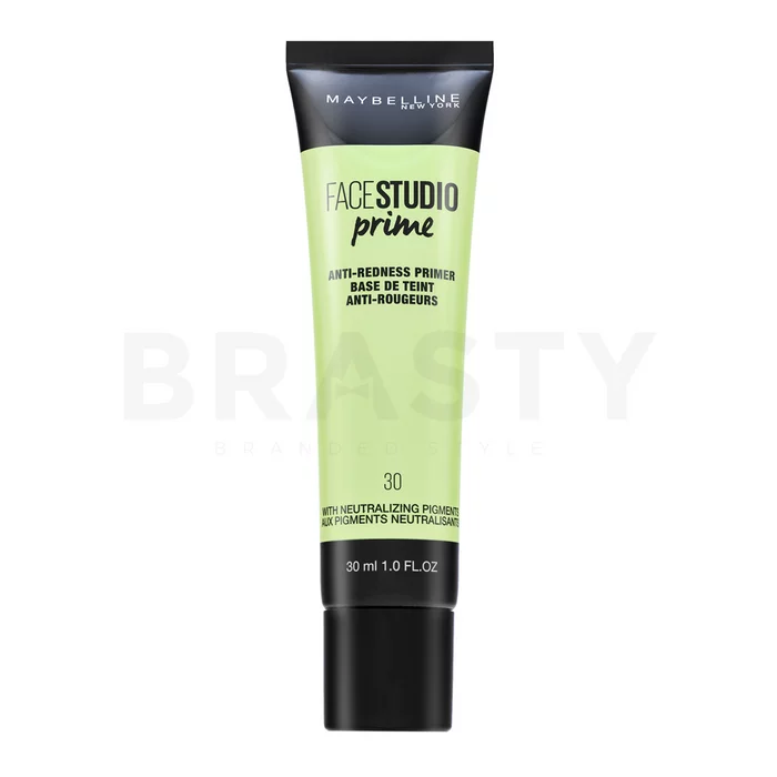 Maybelline Face Studio Prime Anti-Redness Primer podkladová báze proti zarudnutí 30 30 ml
