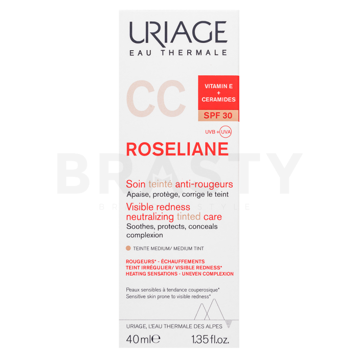 Uriage Roséliane CC Creme Anti-Redness CC Cream SPF30 Medium 40 ml
