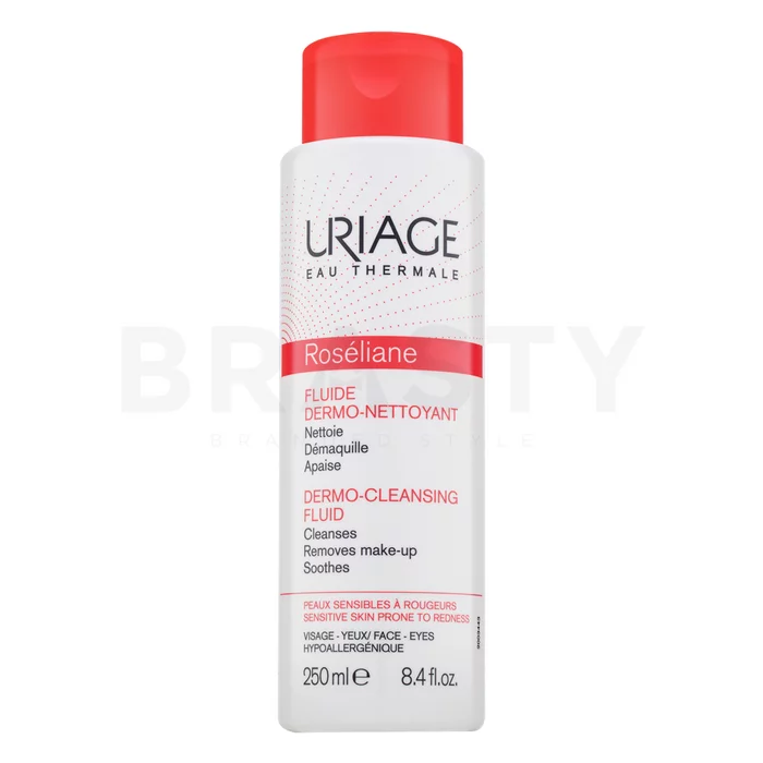 Uriage Roséliane Anti-Redness Dermo-Cleansing Fluid čistící balzám pro velmi citlivou pleť 250 ml