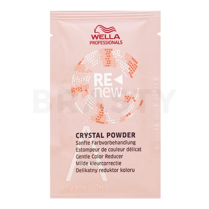 Wella Professionals Color Renew A Crystal Powder jemný prášek pro odstranění nežádoucí barvy z vlasů 5 x 9 g