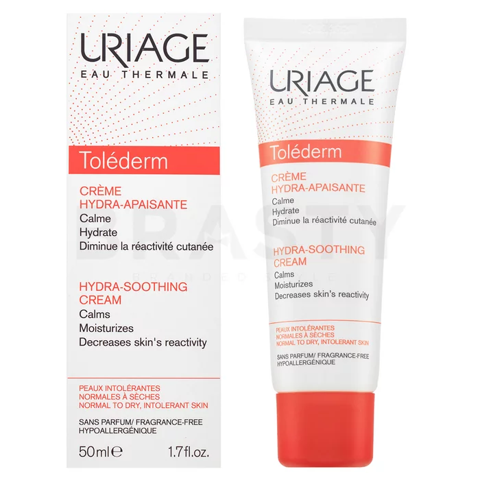 Uriage Toléderm Hydra-Soothing Cream zklidňující emulze pro velmi citlivou pleť 50 ml