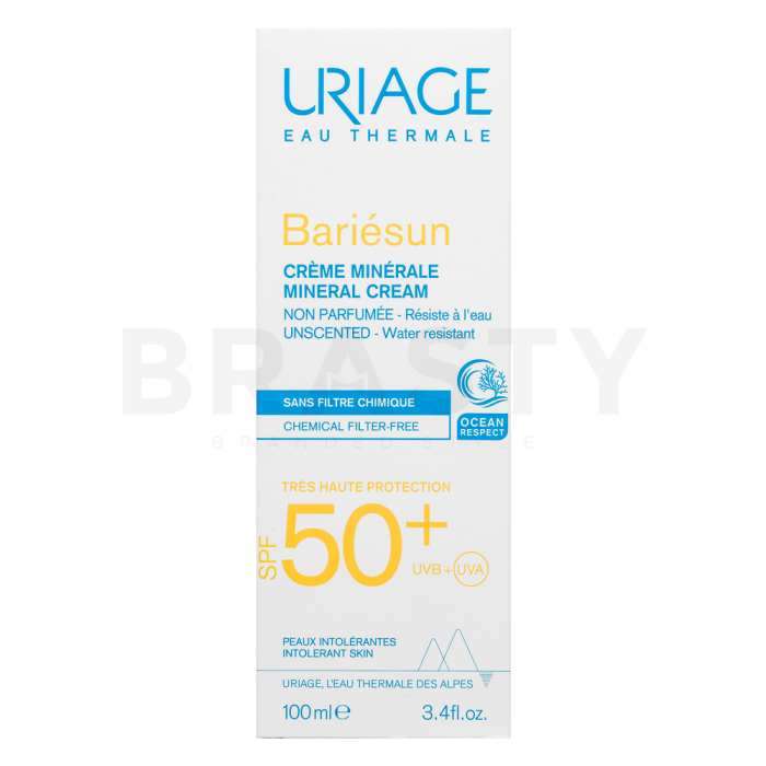 Uriage Bariésun crema abbronzante Mineral Cream SPF50+ 100 ml