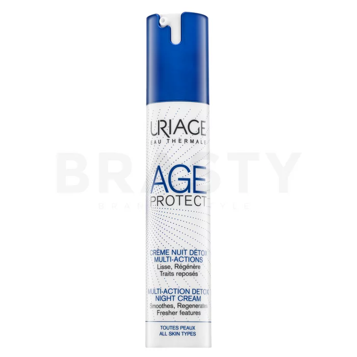 Uriage Age Protect Multi-Action Detox Night Cream cremă multi-activă pentru detoxifiere pentru noapte 40 ml
