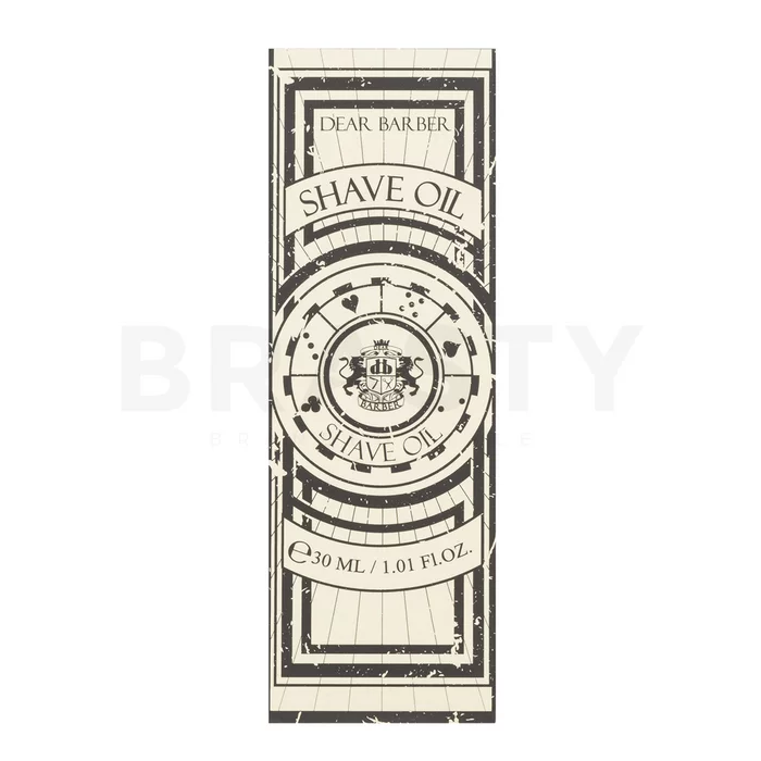 Dear Barber Shave Oil výživný olej na holení 30 ml