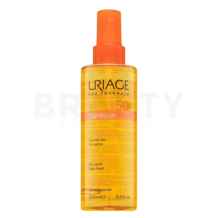 Uriage Bariésun opalovací olej na obličej a tělo Dry Oil Very High Protection SPF50 200 ml
