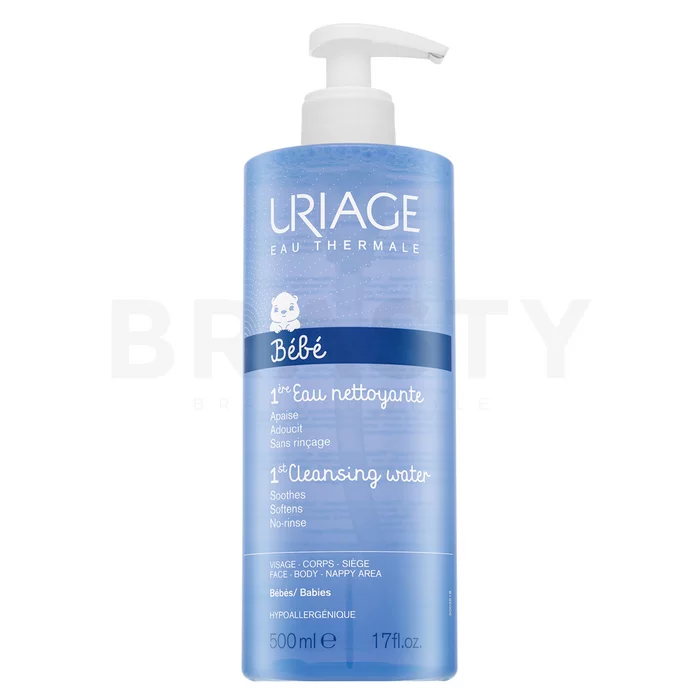 Uriage Bébé 1st Water No-Rinse Cleansing Water čistící pleťová voda pro děti 500 ml