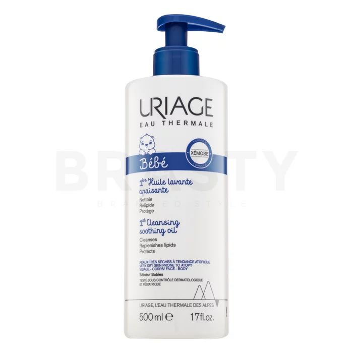 Uriage Bébé 1st Cleansing Soothing Oil olejek oczyszczający dla dzieci 500 ml