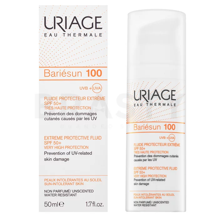 Uriage Bariésun 100 Extreme Protective Fluid SPF50+ hydratační a ochranný fluid pro velmi citlivou pleť 50 ml