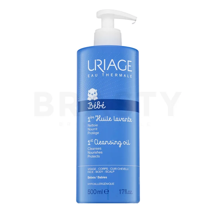 Uriage Bébé 1st Cleansing Oil čistící pěnivý olej pro děti 500 ml