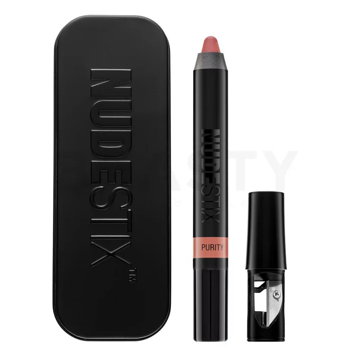 Nudestix Intense Matte Lip + Cheek Pencil балсам за устни и руж в едно с матиращо действие Purity 3 g