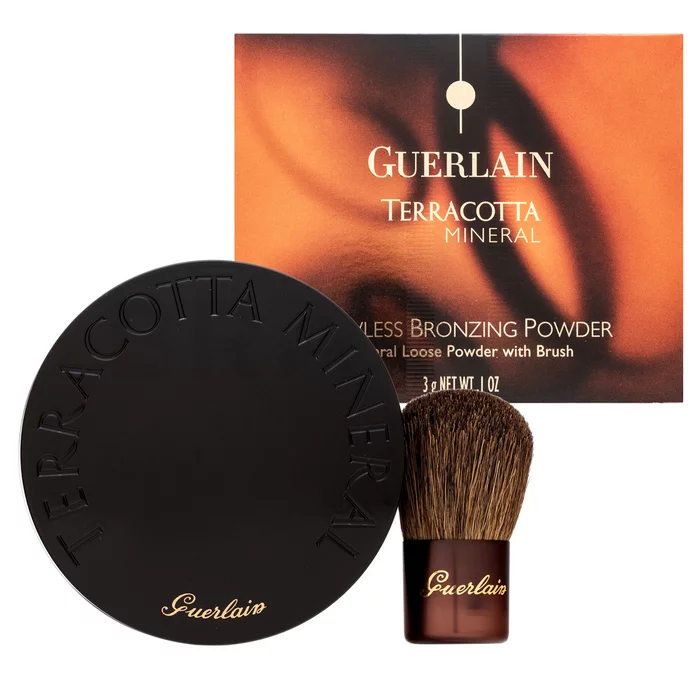 Guerlain Terracotta Mineral Flawless Bronzing Powder bronzující pudr pro sjednocenou a rozjasněnou pleť 01 Light 3 g