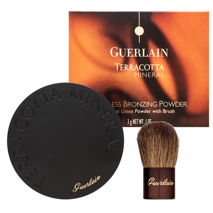 Guerlain Terracotta Mineral Flawless Bronzing Powder bronzující pudr pro sjednocenou a rozjasněnou pleť 03 Dark 3 g