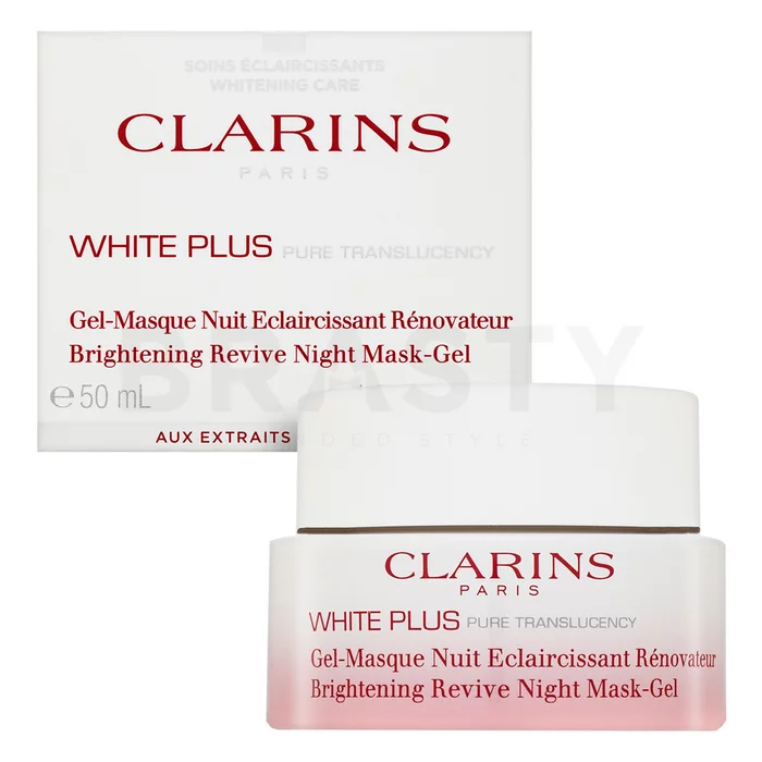 Clarins White Plus Pure Translucency noćna krema Brightening Revive Night-Mask Gel 50 ml
