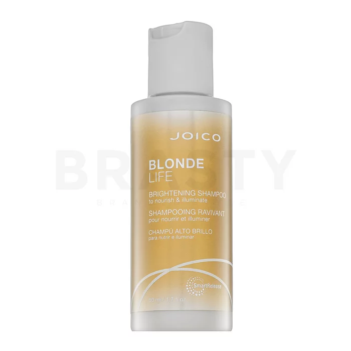 Joico Blonde Life Brightening Shampoo vyživující šampon pro blond vlasy 50 ml