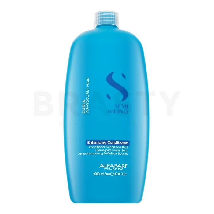 Alfaparf Milano Semi Di Lino Curls Enhancing Conditioner Voedende conditioner voor krullend haar 1000 ml