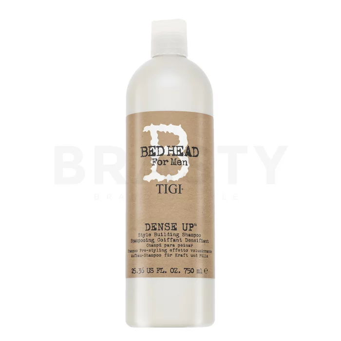 Tigi Bed Head B for Men Dense Up Daily Shampoo šampon pro objem pro jemné a normální vlasy 750 ml
