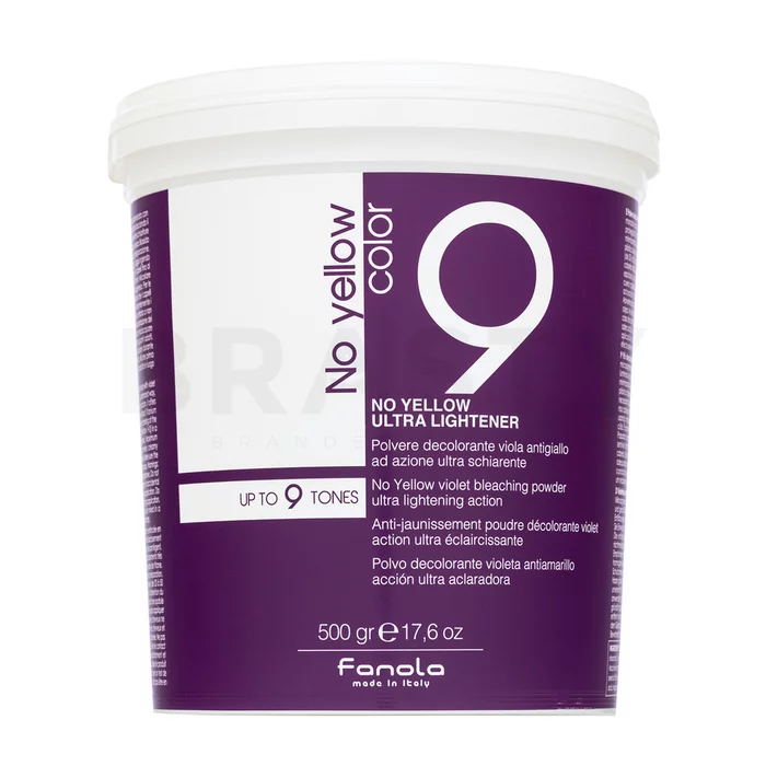 Fanola No Yellow Color Ultra Lightener pasta dla rozjaśnienia włosów 500 g