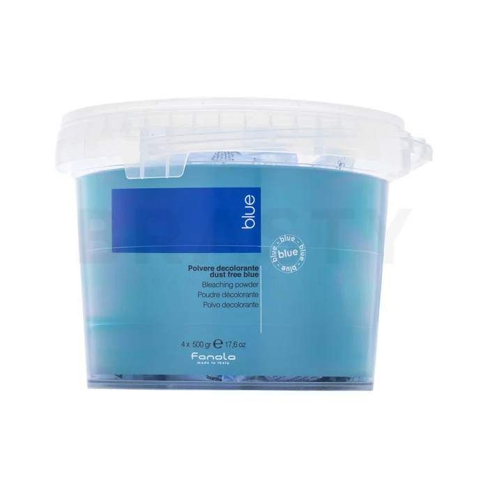 Fanola Blue Bleaching Powder poeder om het haar lichter te maken 4 x 500 g