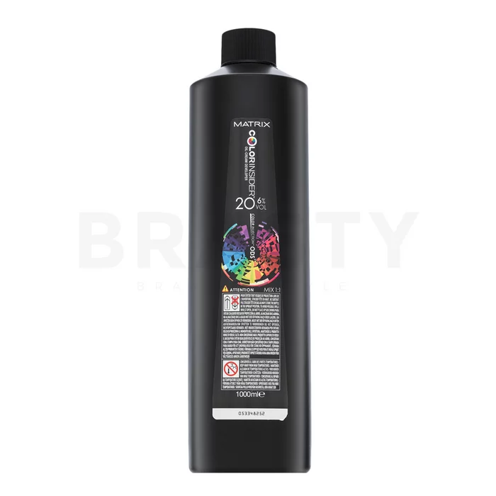 Matrix Color Insider Oil-Cream Developer 6% / Vol.20 vyvíjecí emulze pro všechny typy vlasů 1000 ml