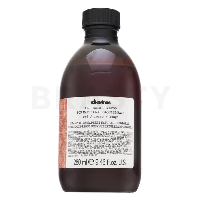 Davines Alchemic Shampoo barevný šampon pro oživení červených odstínů Red 280 ml