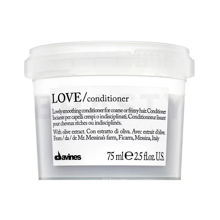 Davines Essential Haircare Love Smoothing Conditioner uhlazující kondicionér pro hebkost a lesk vlasů 75 ml