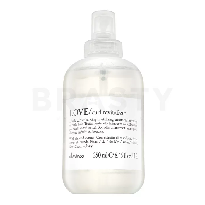 Davines Essential Haircare Love Curl Revitalizer vyživující péče ve spreji proti krepatění vlasů 250 ml
