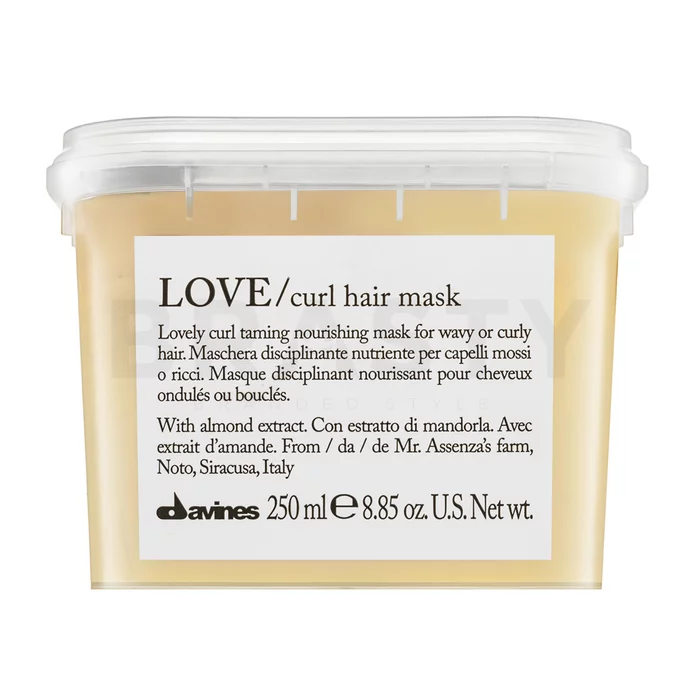 Davines Essential Haircare Love Curl Hair Mask hranjiva maska za kovrčavu kosu 250 ml