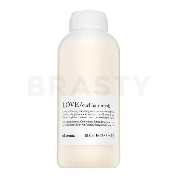 Davines Essential Haircare Love Curl Hair Mask vyživující maska pro kudrnaté vlasy 1000 ml