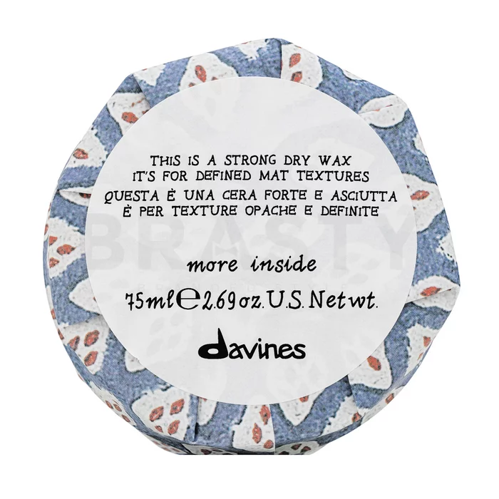 Davines More Inside Strong Dry Wax tvarující vosk pro silnou fixaci 75 ml