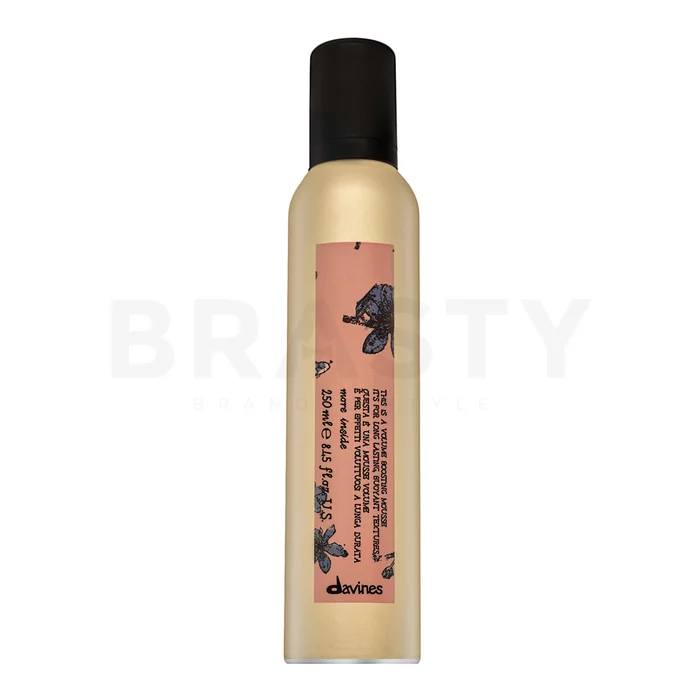 Davines More Inside Volume Boosting Mousse stylingová pěna pro objem a zpevnění vlasů 200 ml