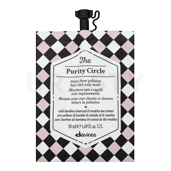 Davines The Purity Circle čistící maska pro všechny typy vlasů 50 ml