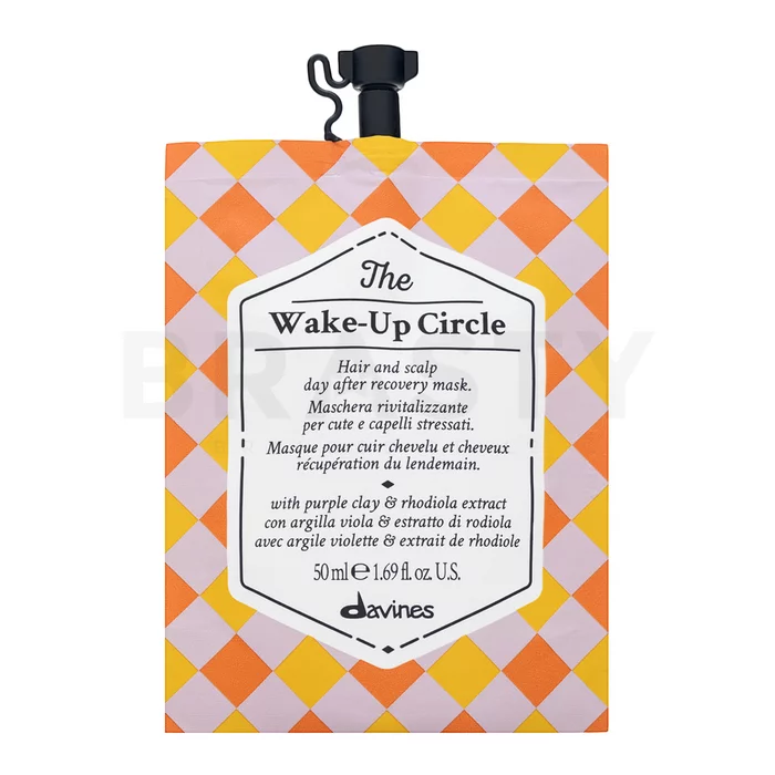 Davines The Wake Up Circle strenghtening mask for strained and delicate hair 50 ml