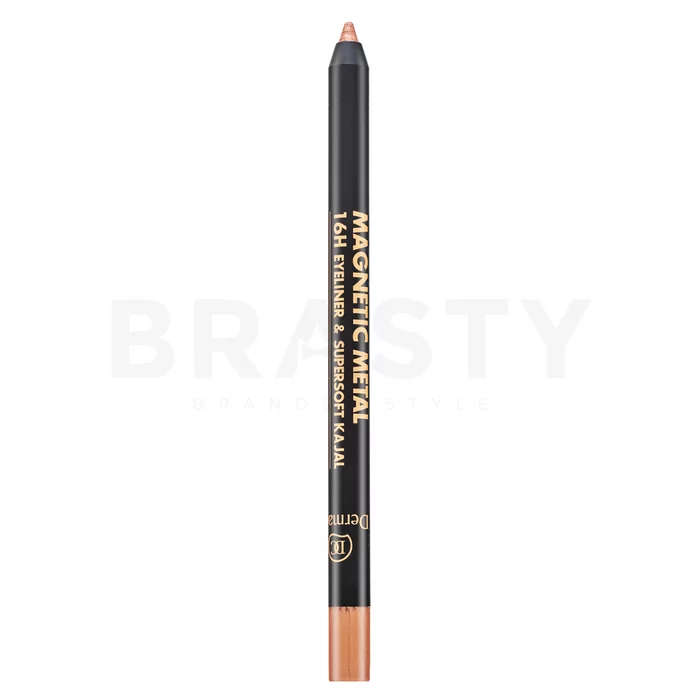 Dermacol Magnetic Metal 16H Eyeliner & Supersoft Kajal tužka na oči 02 Bronze 2 g