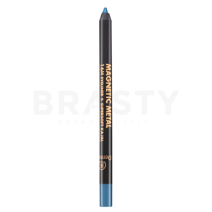 Dermacol Magnetic Metal 16H Eyeliner & Supersoft Kajal tužka na oči 03 Blue 2 g