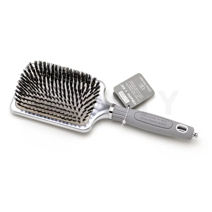 Olivia Garden Ceramic+Ion XL Boar Brush Large krtača za lase s ščetinami divjega prašiča