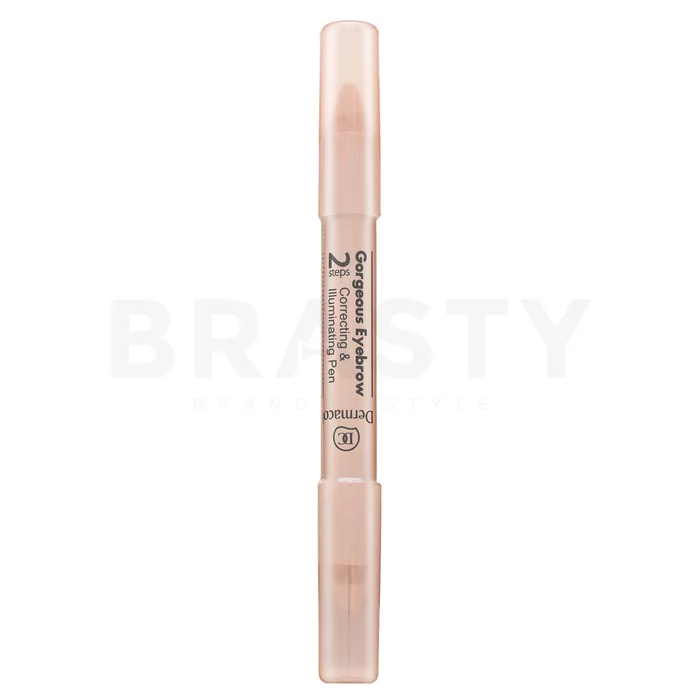 Dermacol Gorgeous Eye Brow 2-in-1 concealer en highlighter voor onder de wenkbrauwen 2v1 10 g
