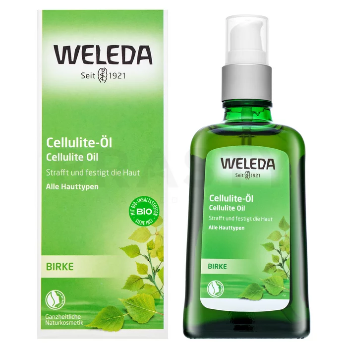 Weleda Birch Cellulite Oil Gold Serum Slimming And Shaping tělový olej proti celulitidě 100 ml