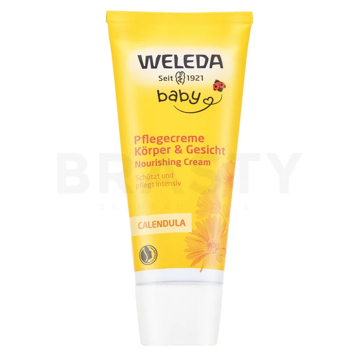 Weleda Baby Calendula Face & Body Nourishing Cream vyživující krém pro děti 75 ml