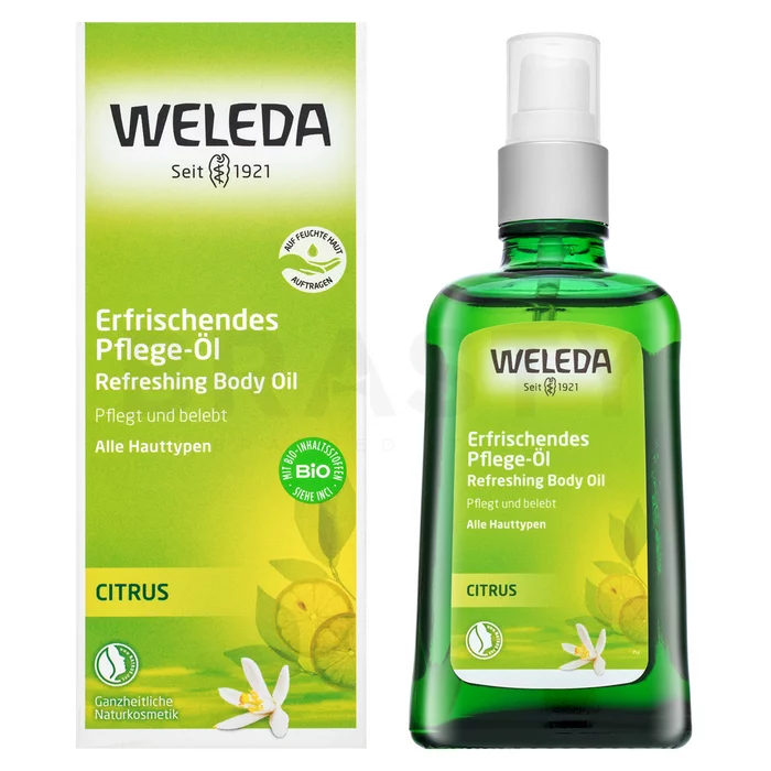 Weleda Citrus Refreshing Body Oil tělový olej pro každodenní použití 100 ml