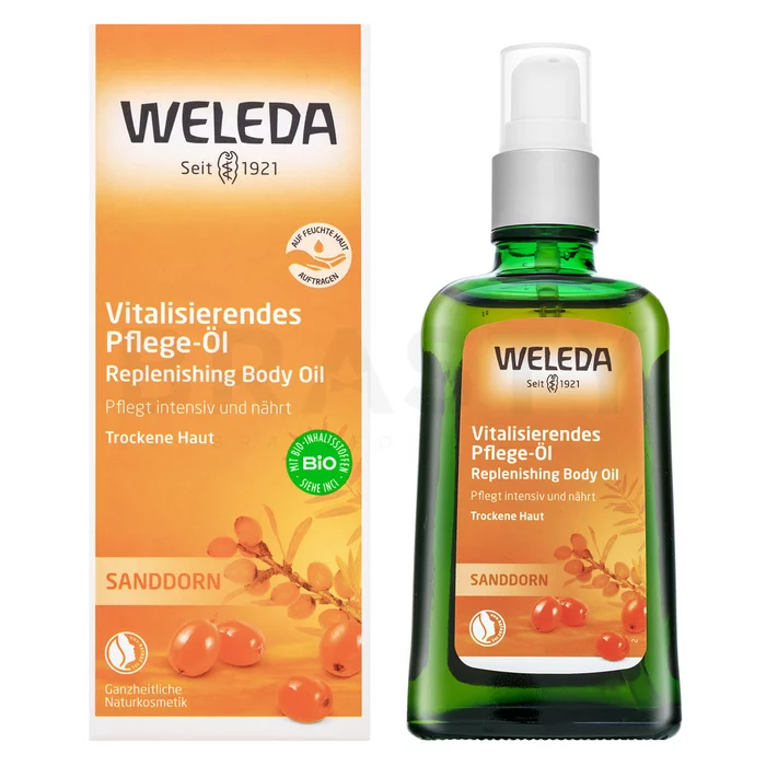 Weleda Sea Buckthorn Repleneshing Body Oil ochronny olejek z formułą kojącą 100 ml
