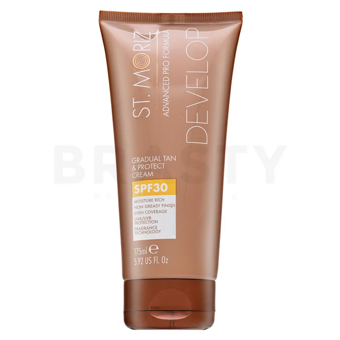 St.Moriz Advanced Pro Formula Gradual Tan & Protect Cream SPF30 krem samoopalający  175 ml