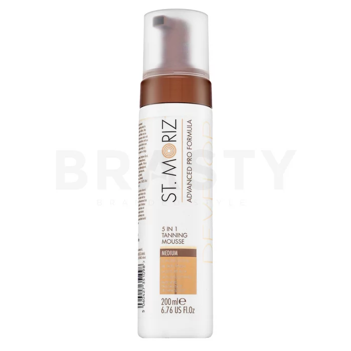 St.Moriz Advanced Pro Formula Mousse Self Tanning 5 in 1 Medium автобронзант-мус 200 ml