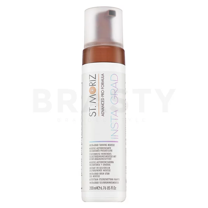 St.Moriz Advanced Pro Formula Insta-Grad Tanning Mousse Quick Dry Self-Tanning Mousse for Gradual Tan 200 ml